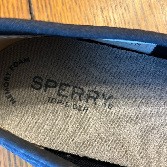 Navy Blue Sperry Topsiders Size 8 - Picture 6 of 7